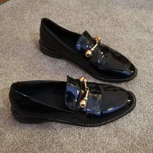 Black Patent Loafers